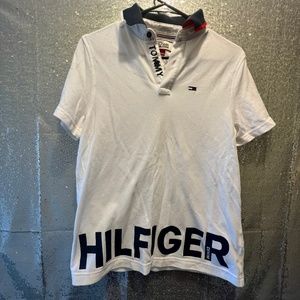 Mens tommy Hill finger polo shirt
